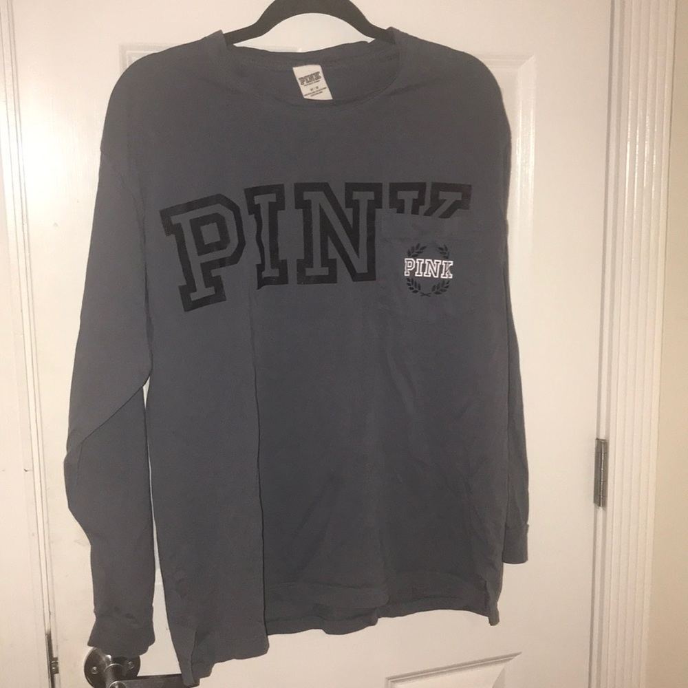 Victoria’s Secret pink grey blue long sleeve